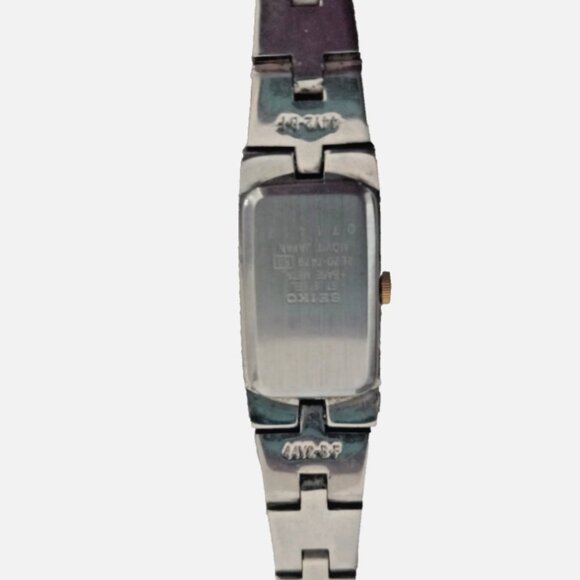 Seiko Ladies Two Tone Watch Stainless Steel Japan Quartz 2E20-7479 RO main image 6